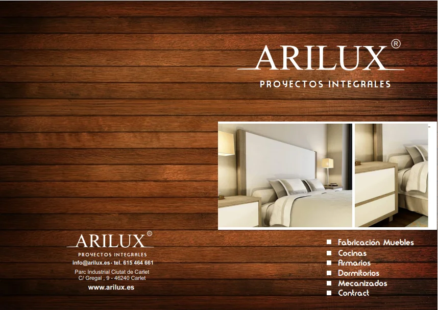 Catálogo Arilux, página 1